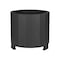 Flash Furniture 195 Black Outdoor Smokeless Fire Pit BLN-HY-B-2201FP-02PC-19-5-BK-GG - alternate 7